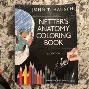 Netter’s anatomy coloring book 2nd edition